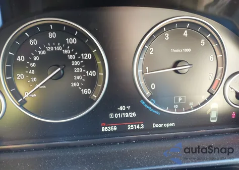 2016 BMW 528I из США, поврежденный, VIN WBA5A5C50GD527124